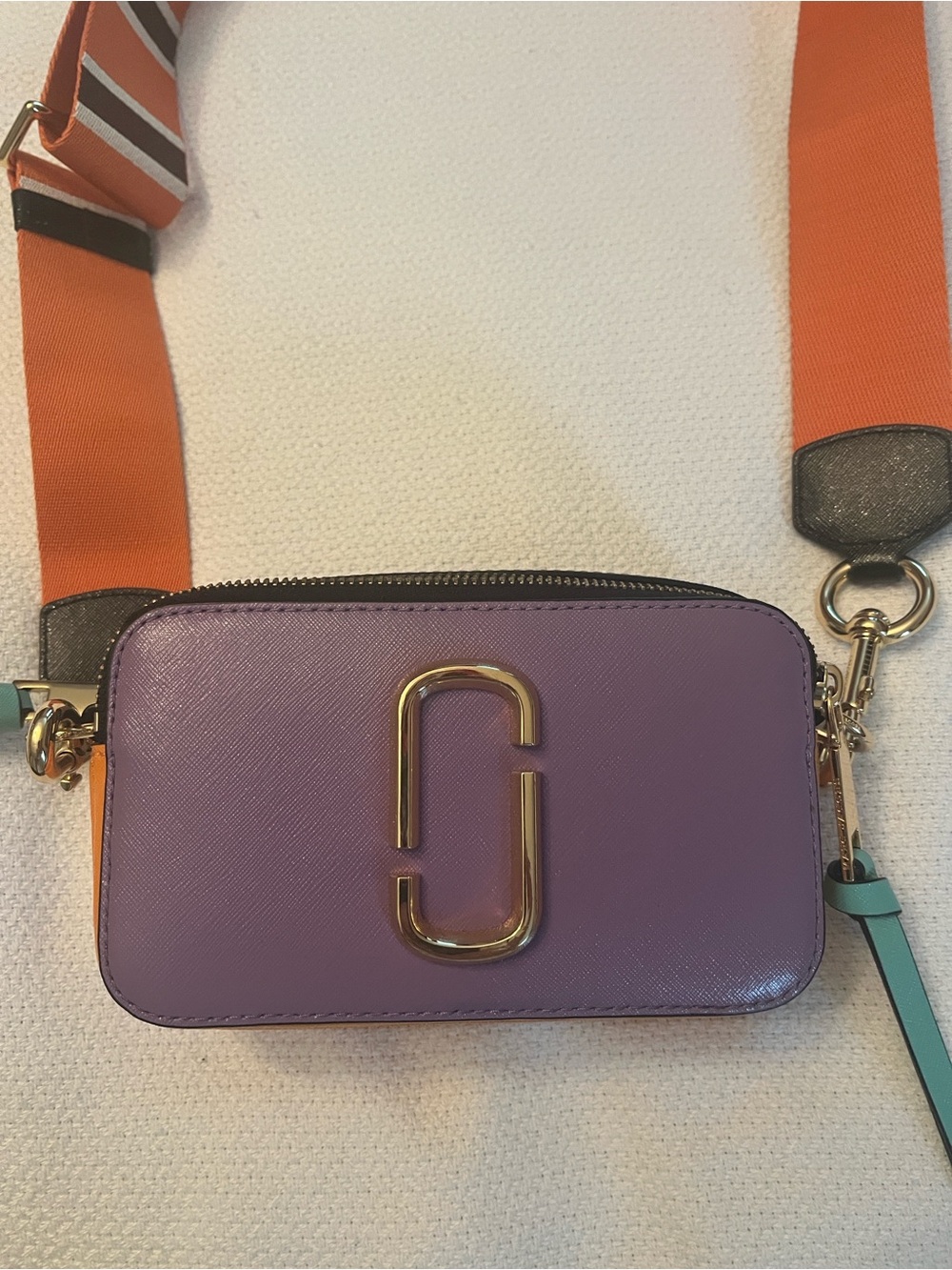 Marc Jacobs Canvas Logo Pouch